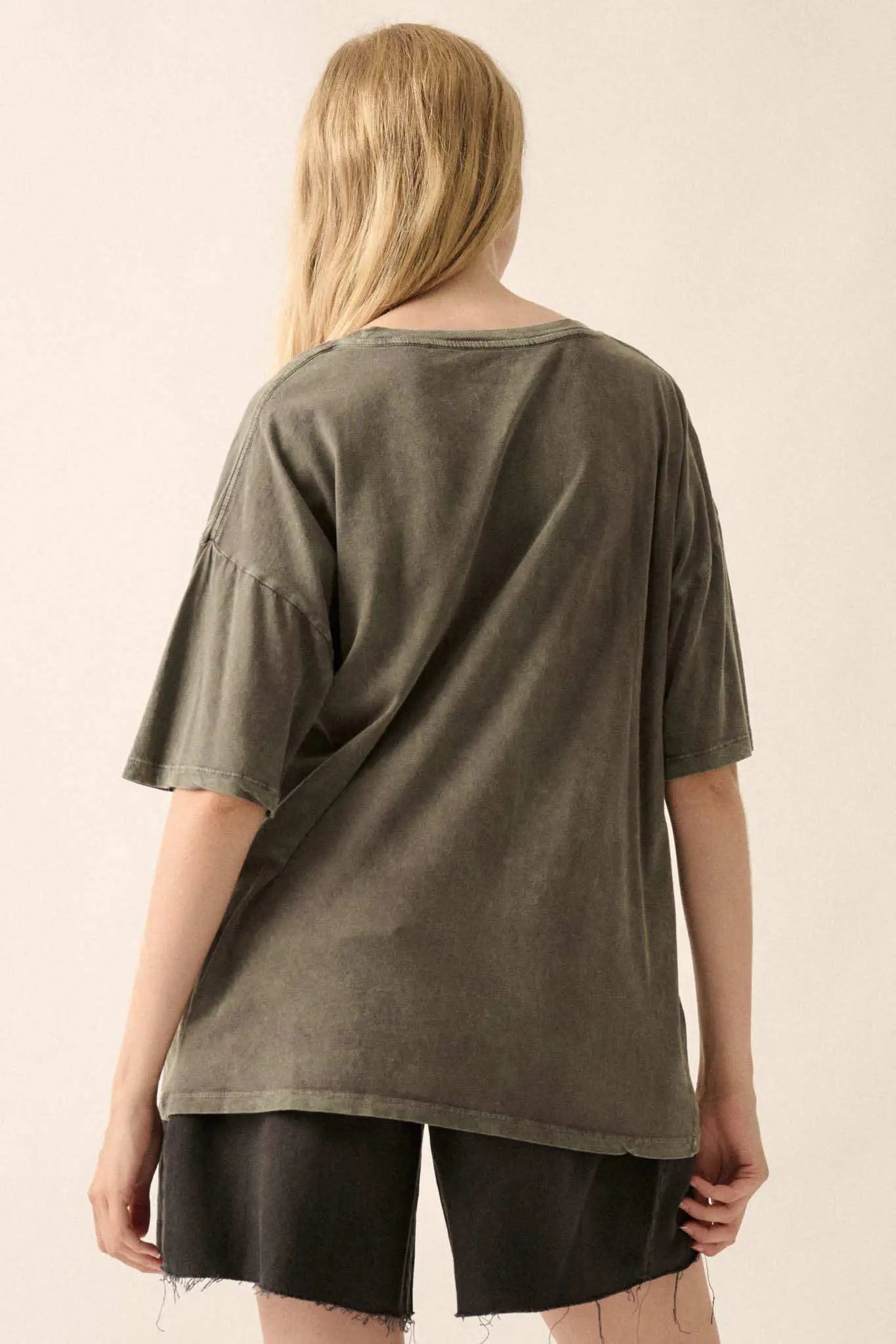 Living Wild Vintage-Wash Pickup Truck Graphic Tee