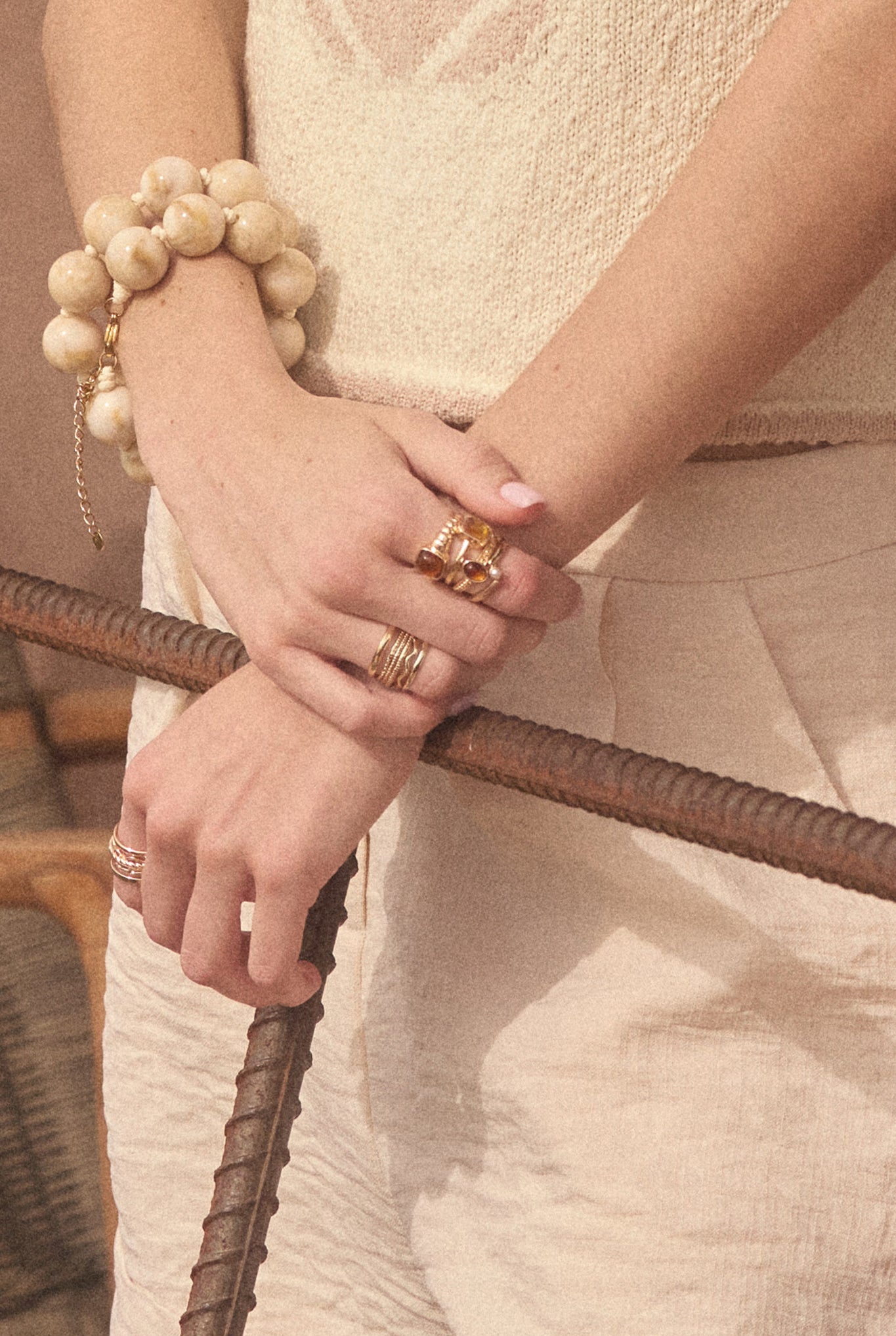 Mendocino Twelve-Piece Assorted Gold Ring Set