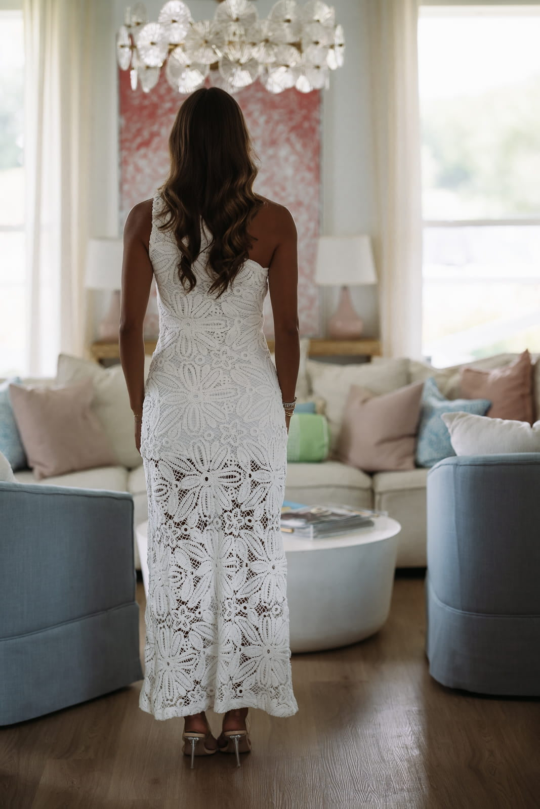 Cabana Blooms Maxi Dress - White