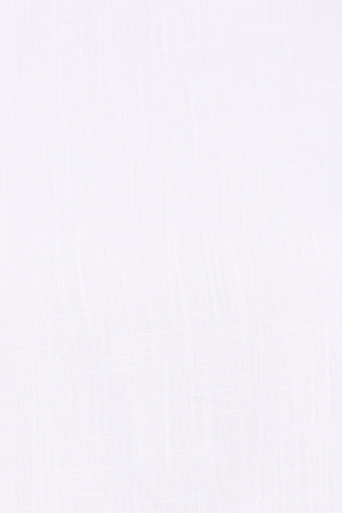 Madison Linen Column Skirt - White