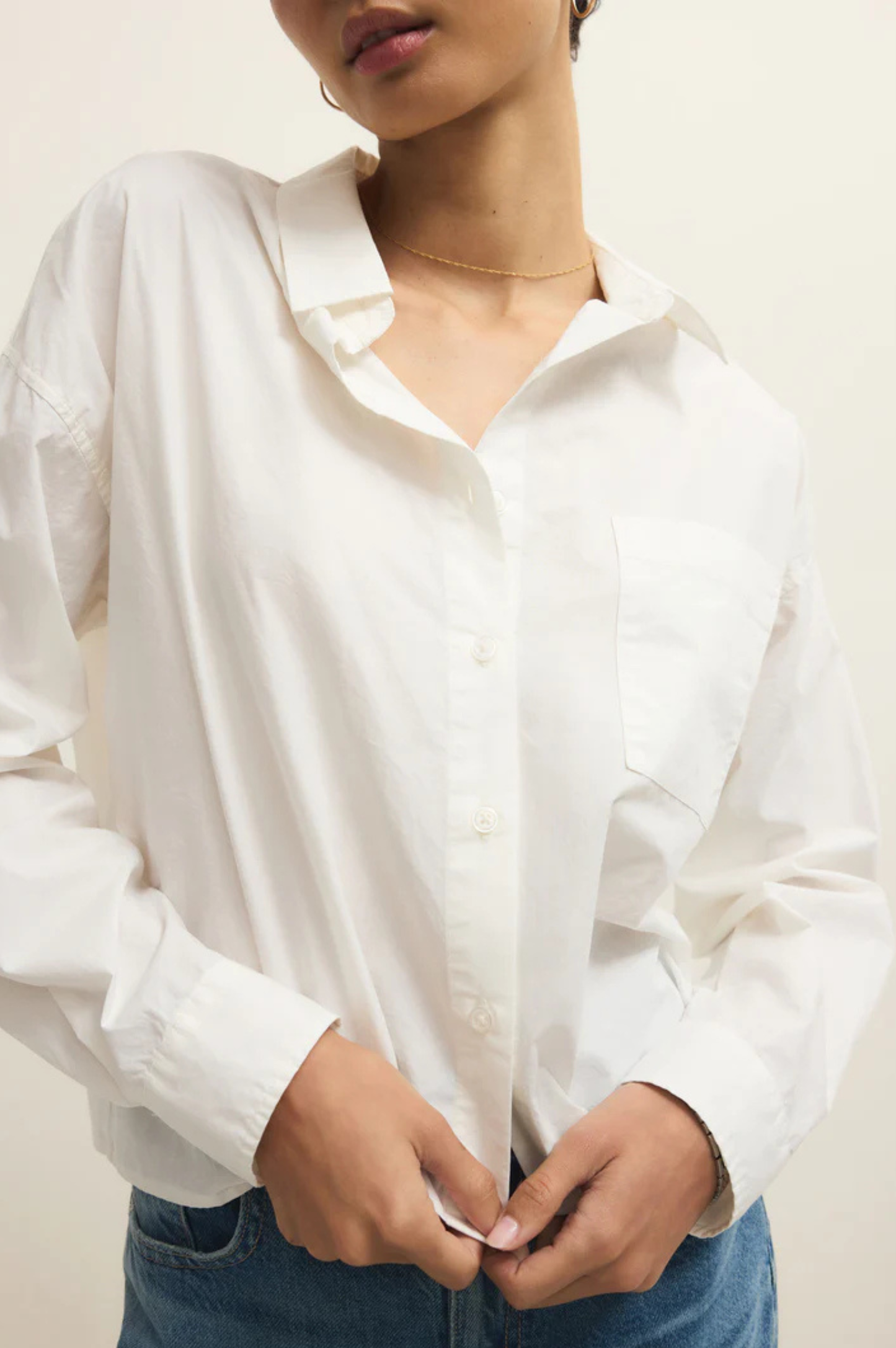 Lisette Poplin Top