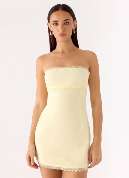 Cala Mini Dress - Yellow