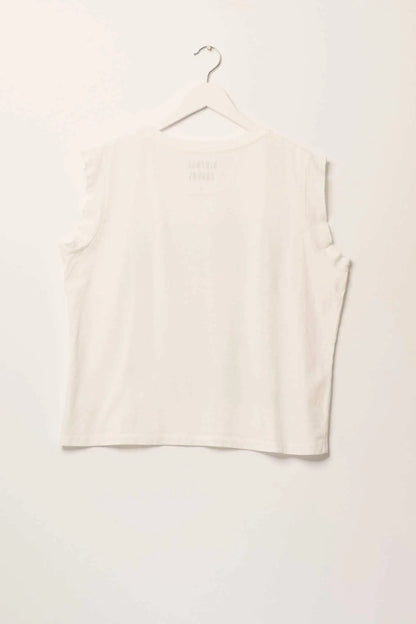 Fresh Squeezed Vintage-Print Sleeveless Graphic Tee
