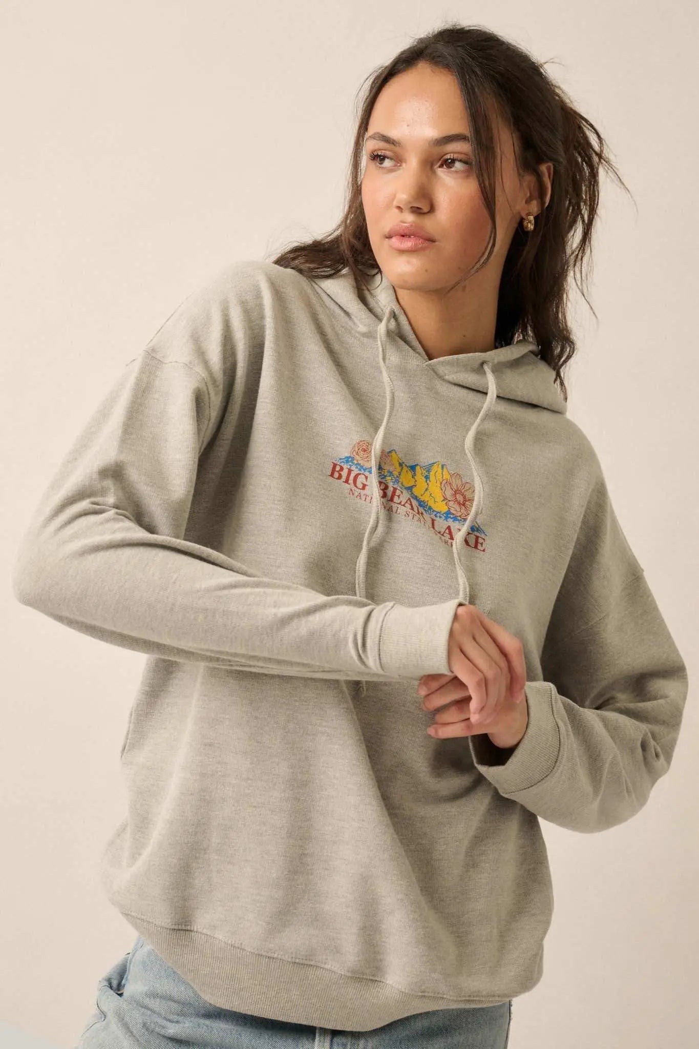 Big Bear Lake French Terry Graphic Hoodie