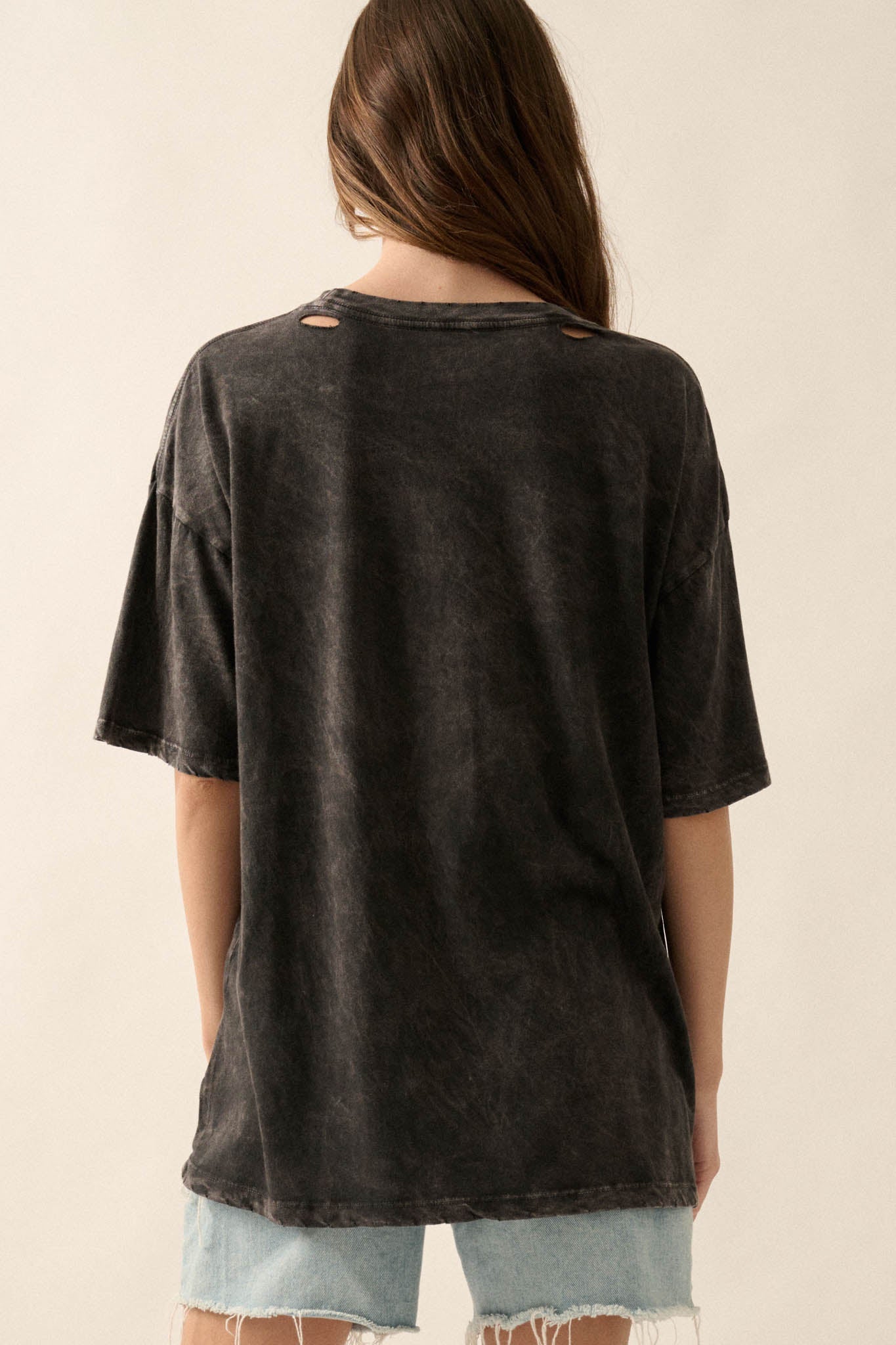 Shaken & Stirred Martini Distressed Graphic Tee