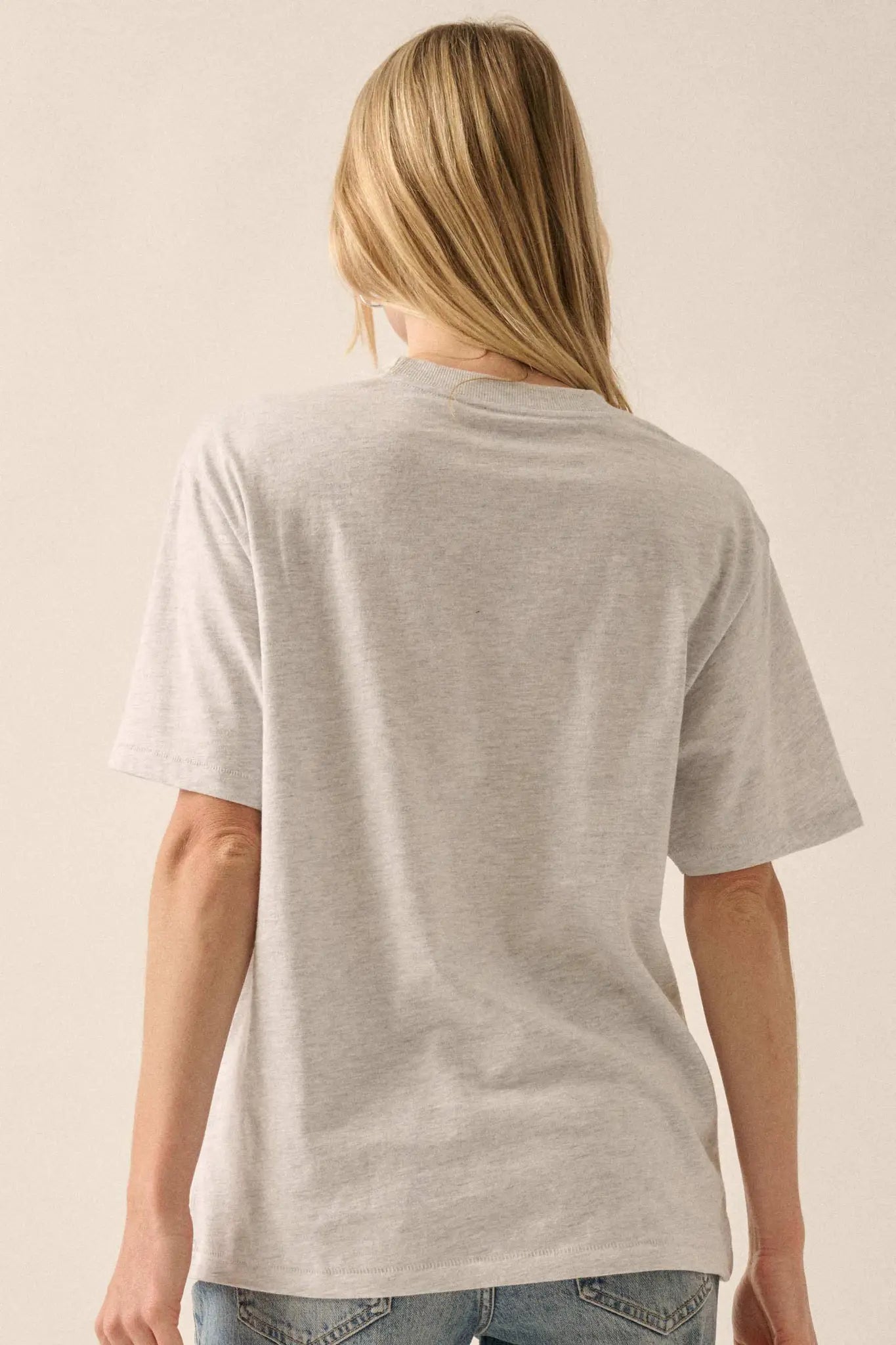 Être Credit Loose-Fit Heather Graphic Tee