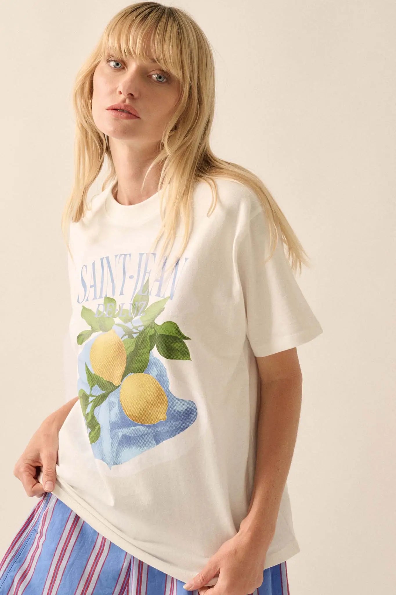 Saint-Jean-de-Luz Lemon Tree Graphic Tee