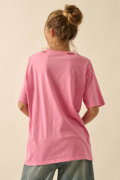 By the Seashore Distressed Seashell Graphic Tee
