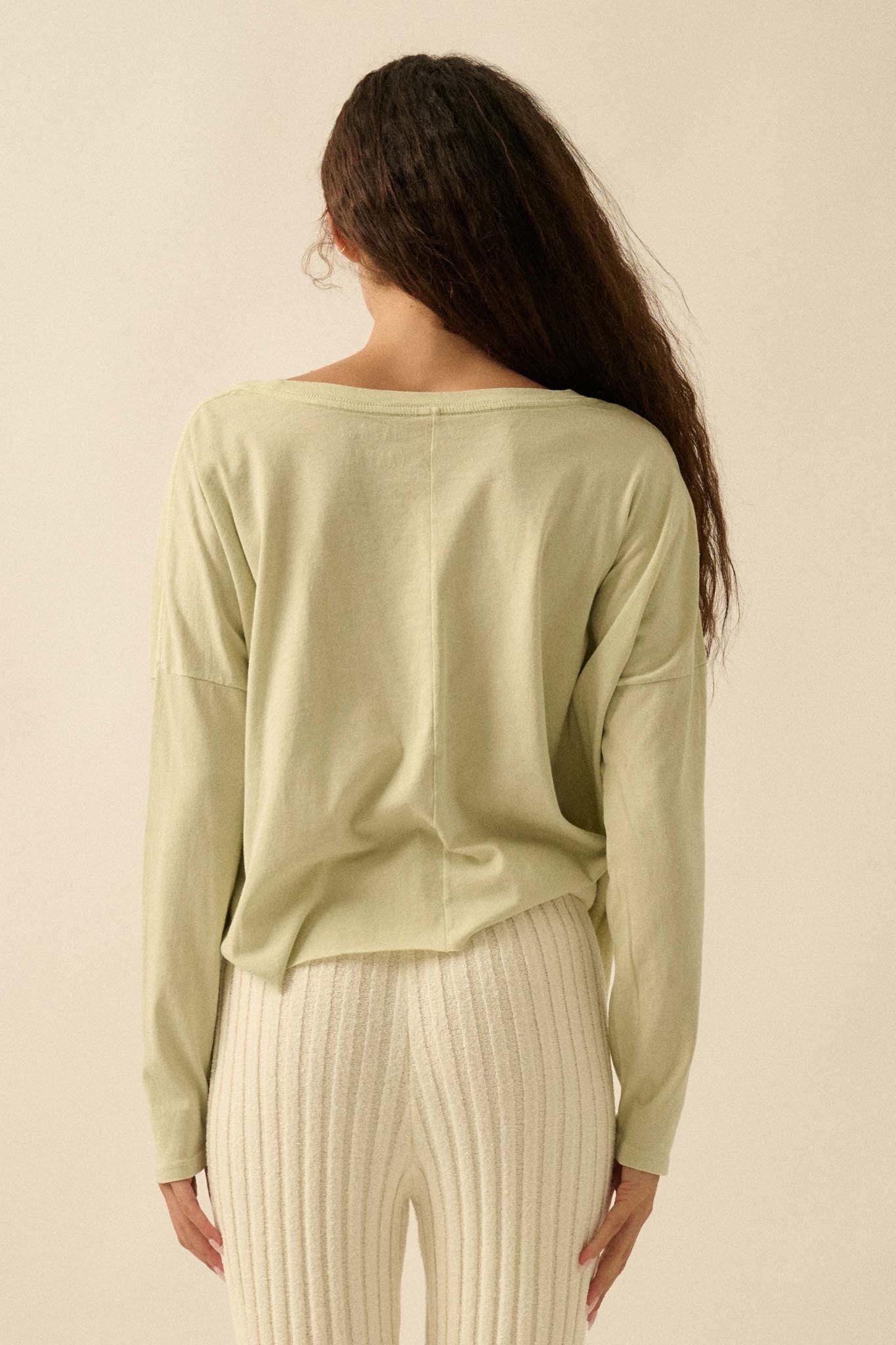 Monarch Season Long-Sleeve Butterfly Graphic Tee