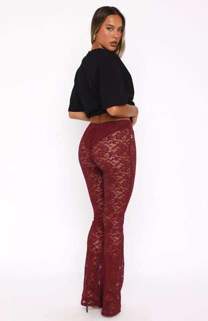 New Era Pants Wine