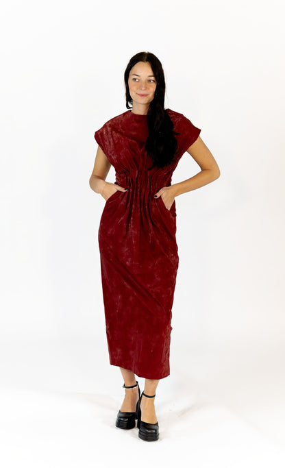 Calluna Pleated Midi Dress