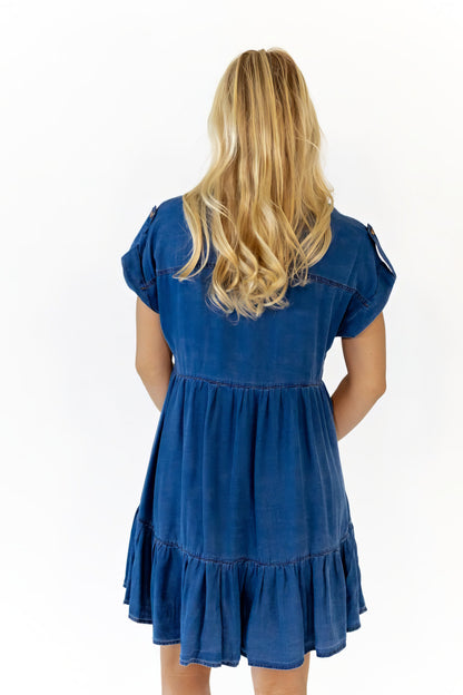 Sevilla Denim Mini Dress