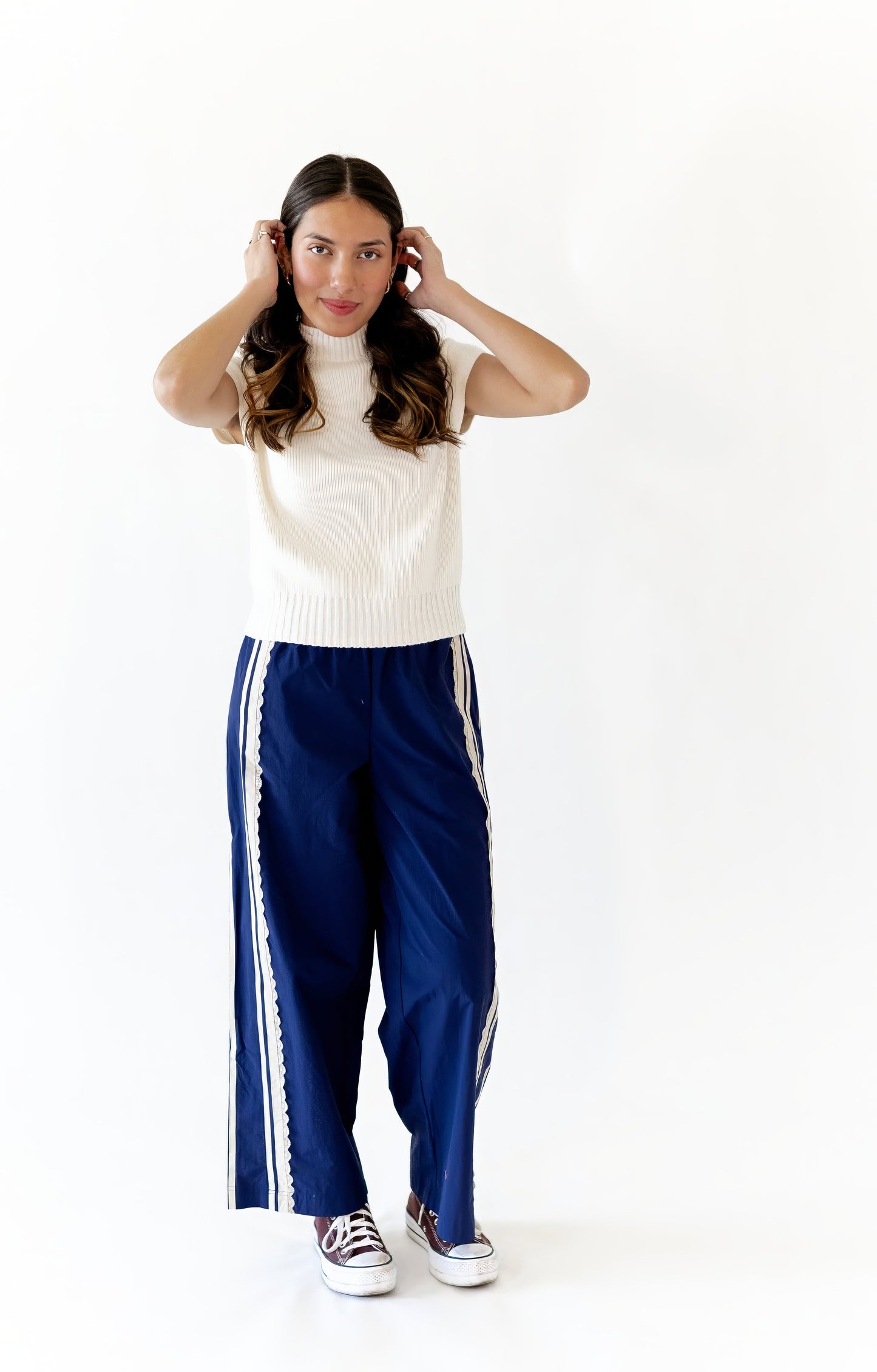 Franka Classic Mock Neck Top
