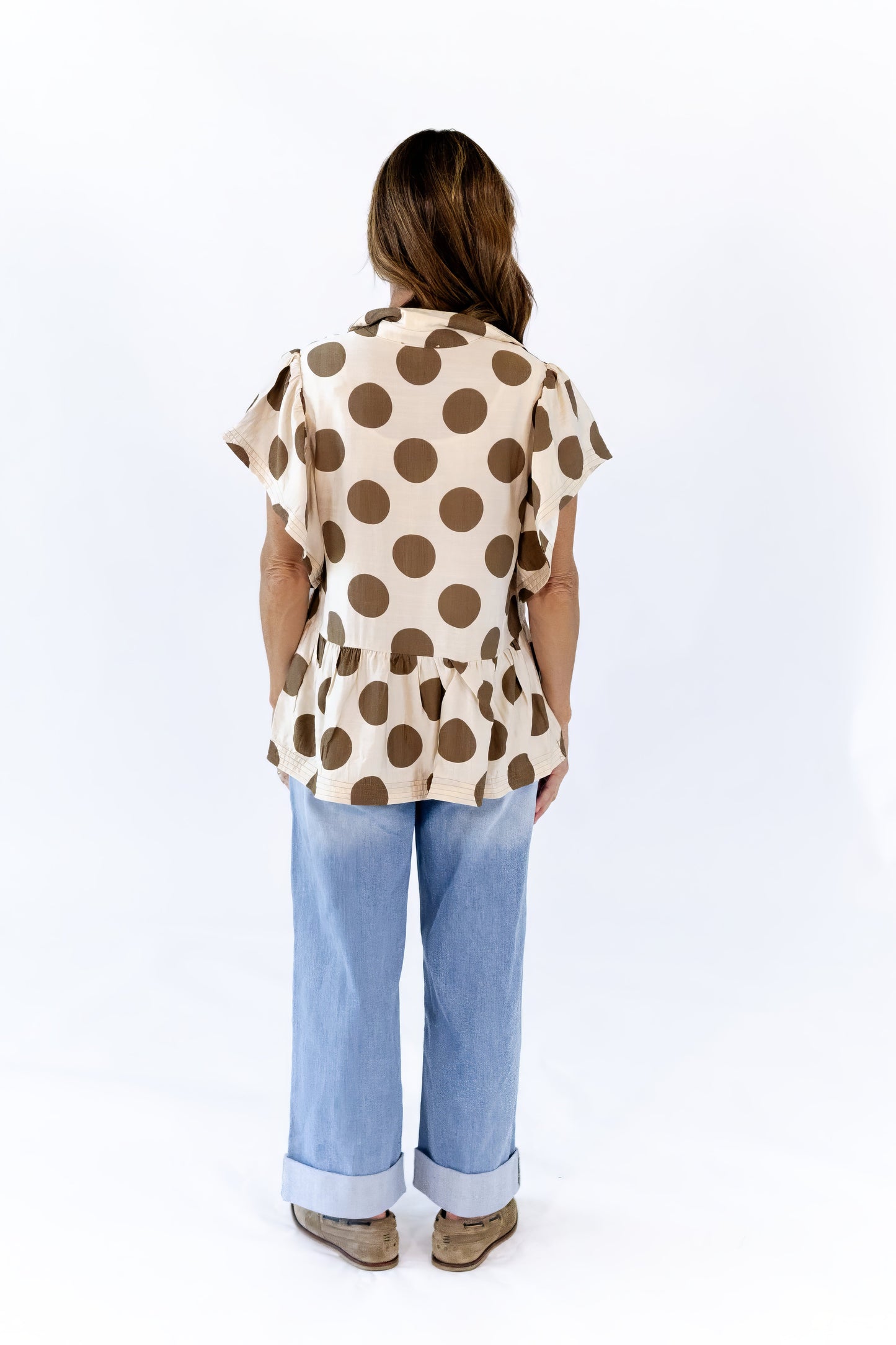 Kara Polka Dot Blouse
