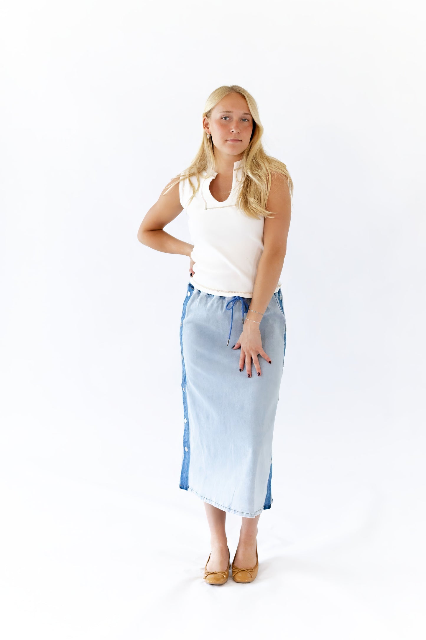 Cambria Denim Skirt ⭐︎ Restocked