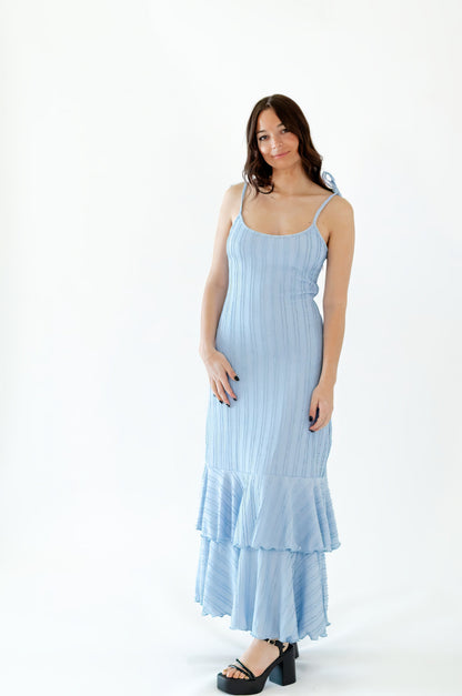 Santorini Maxi Dress・Periwinkle