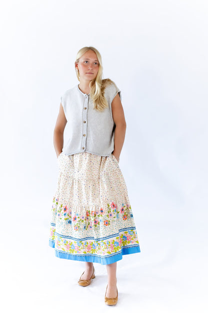 Mila Floral Midi Skirt ⭐︎ Restocked