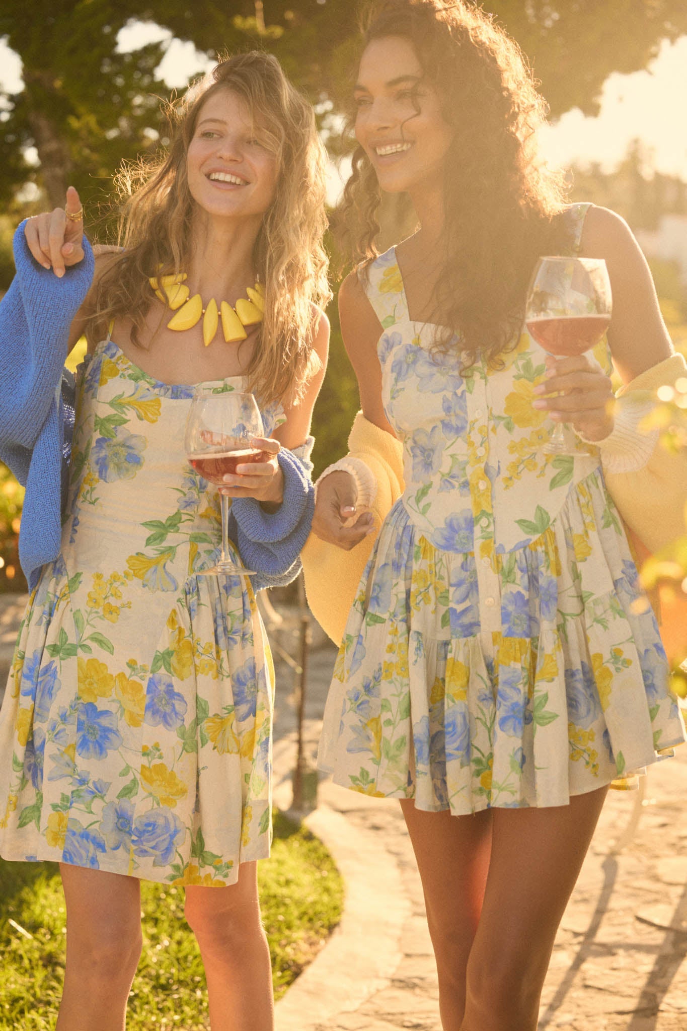 Beauty Within Floral Buttoned Tiered Ruffle Romper