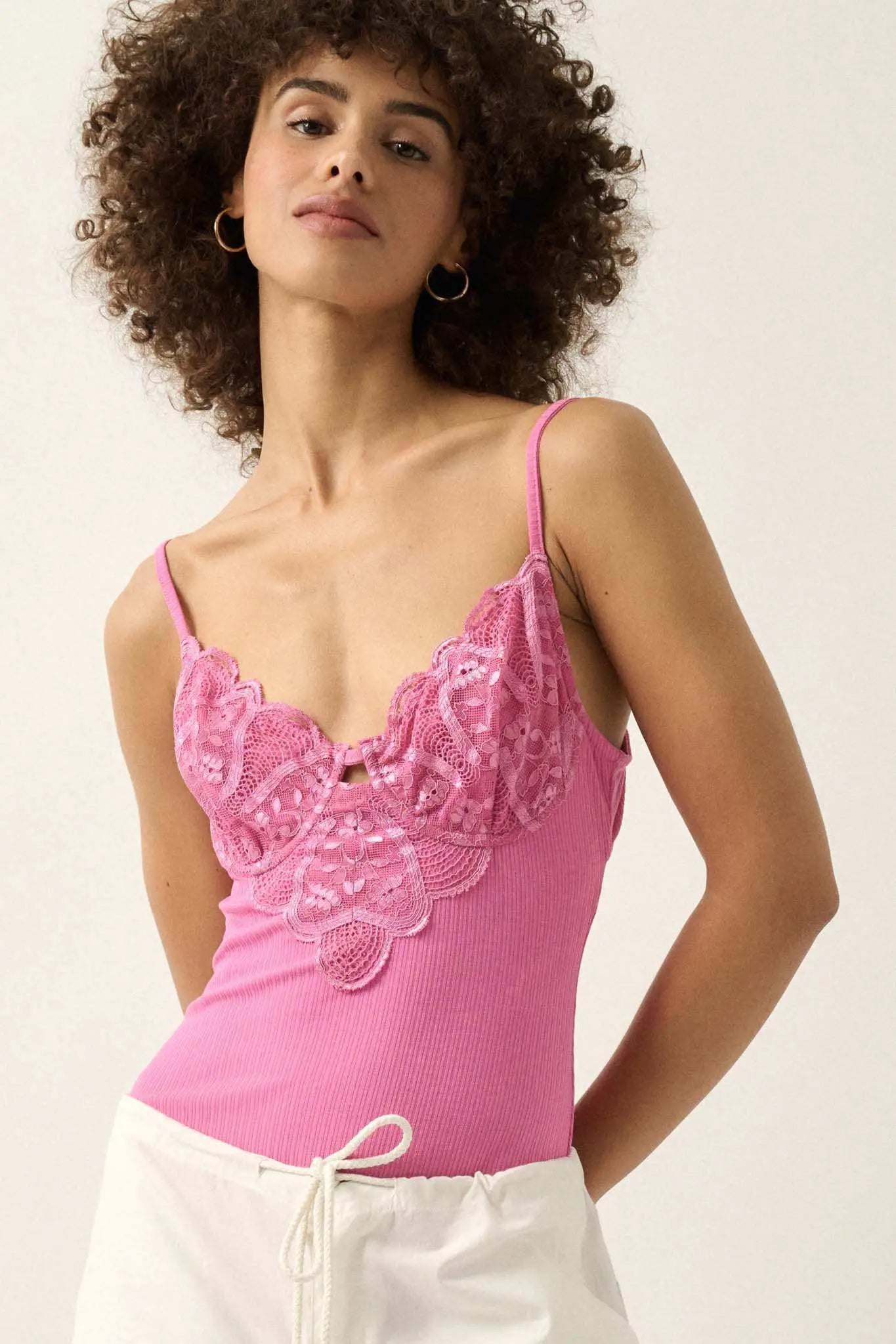 Romantic Rendezvous Lace Teddy Bodysuit