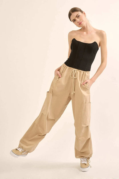 Form Factor Strapless Rib-Knit Corset Top