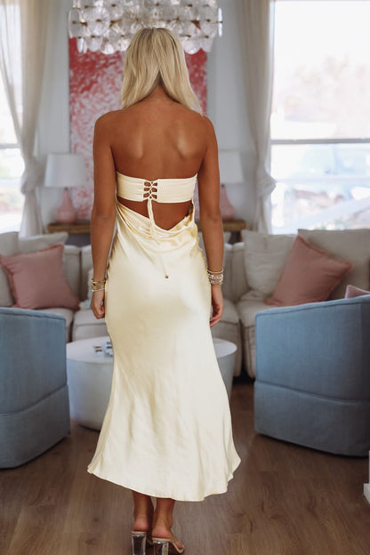Daffodil Maxi Dress - Yellow