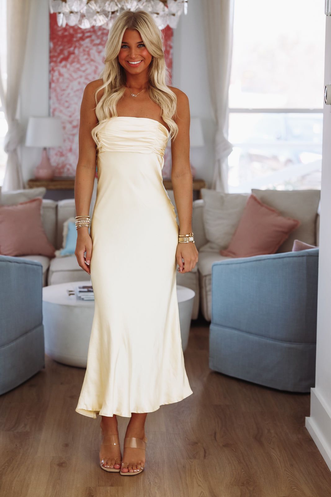 Daffodil Maxi Dress - Yellow