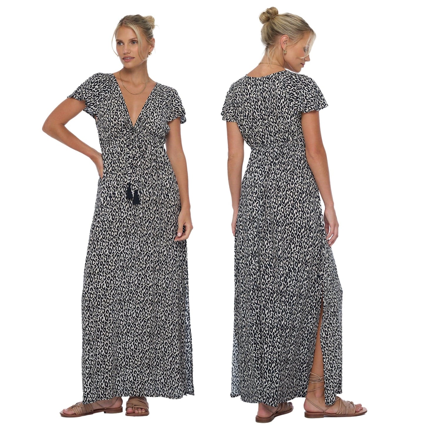 Leilani Bliss Maxi Dress - Fierce off-white
