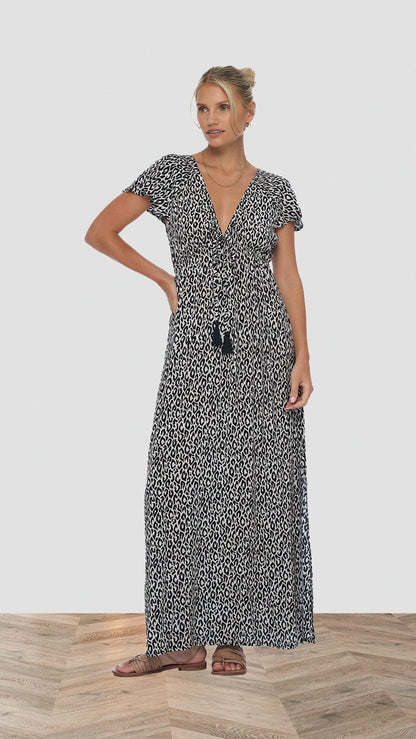Leilani Bliss Maxi Dress - Fierce off-white