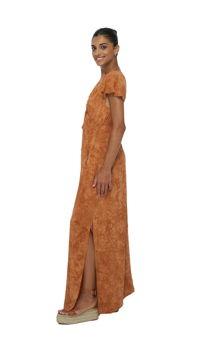 Leilani Bliss Maxi Dress - Hazy Nugget