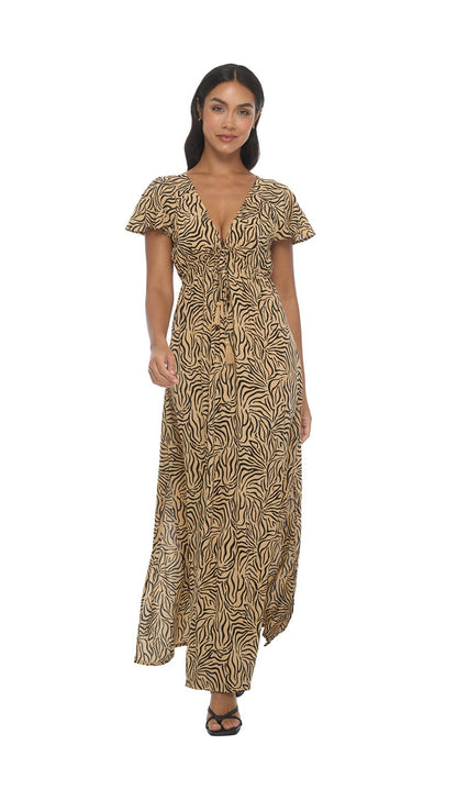 Leilani Bliss Maxi Dress - Raye Tan