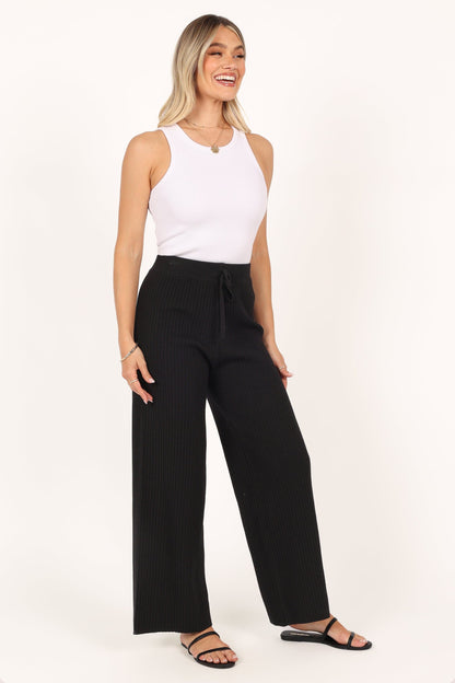 Pyrus Knit Pant - Black