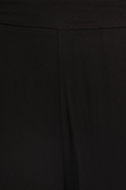 Rissa Wide Leg Pant - Black