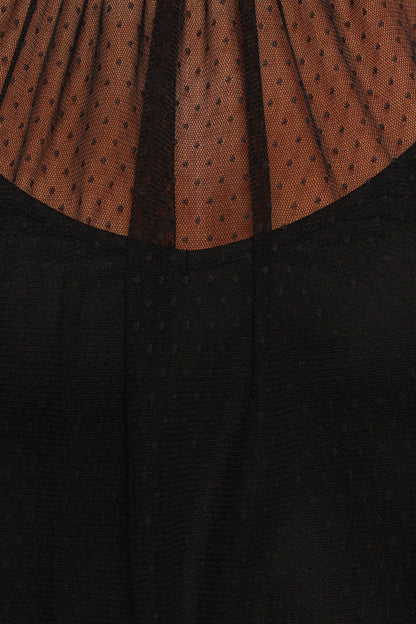 Kory Sheer Top - Black