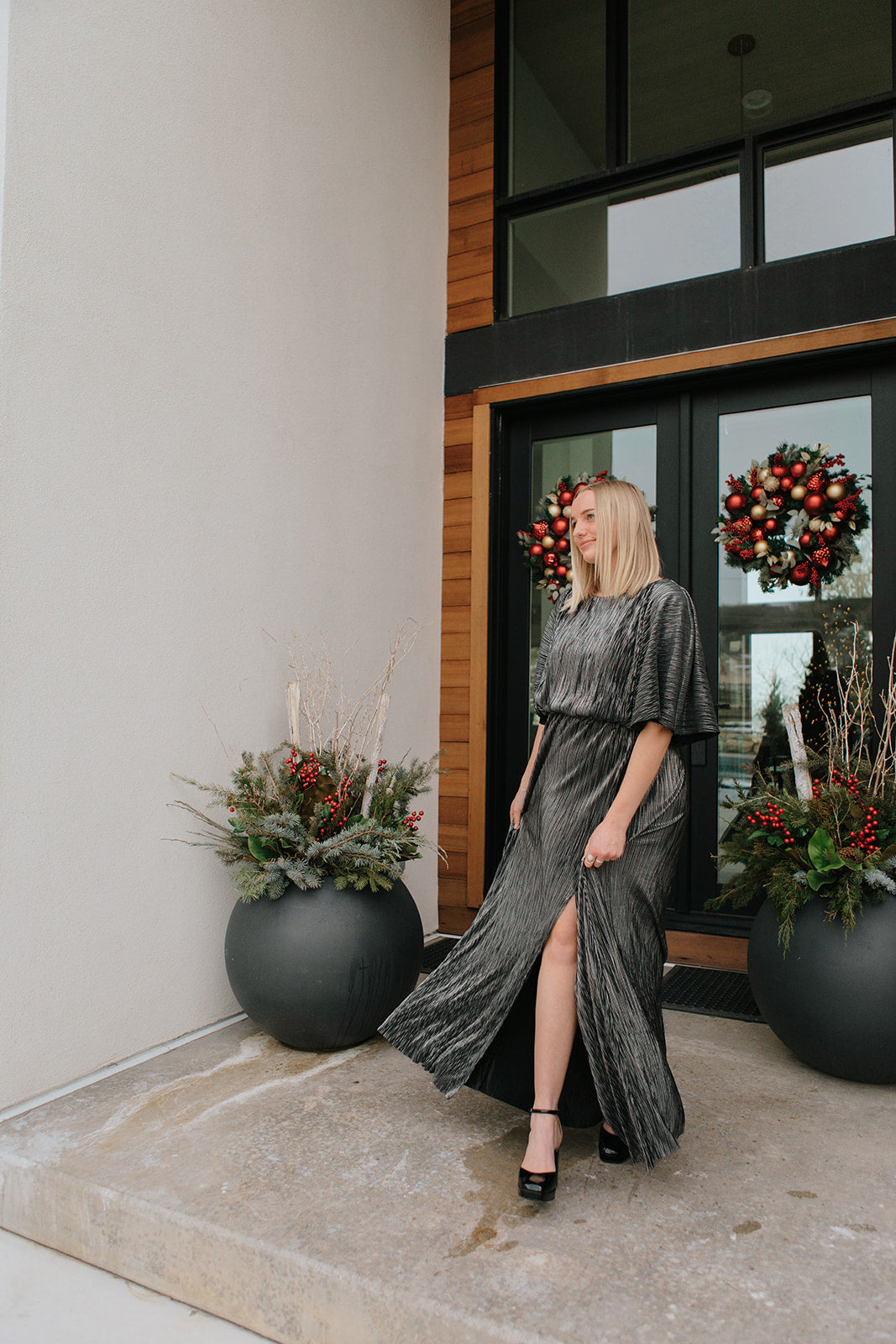 Darcy Metallic Dress